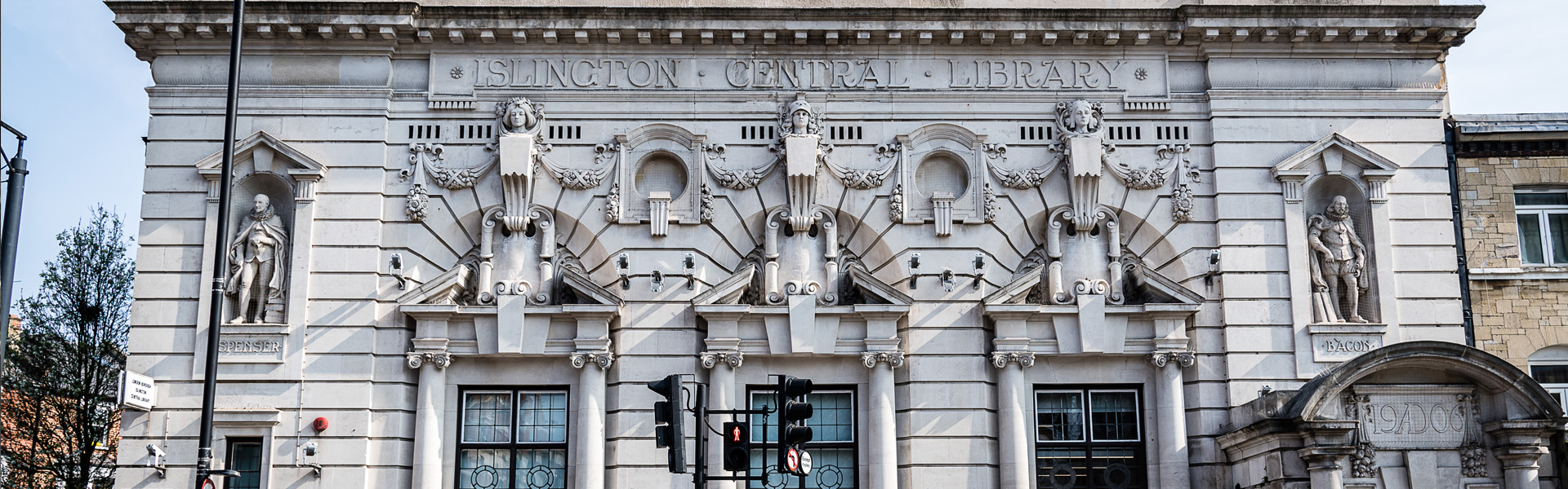 Exterior of Islington Central Library
